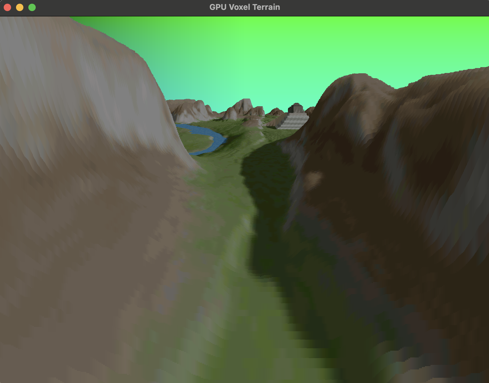 GPU Voxel Terrain