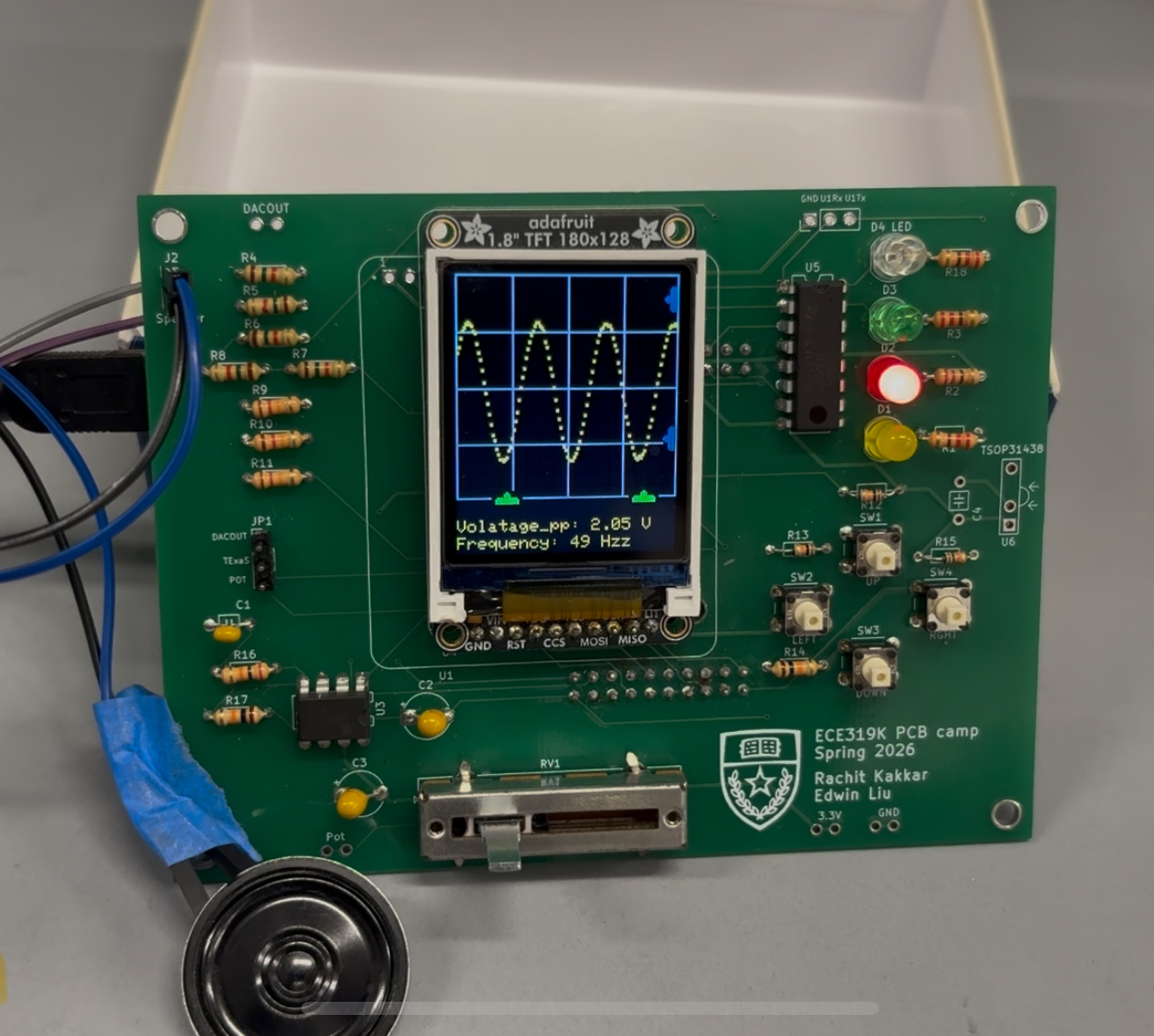 MSPM0+ Digital Storage Oscilloscope